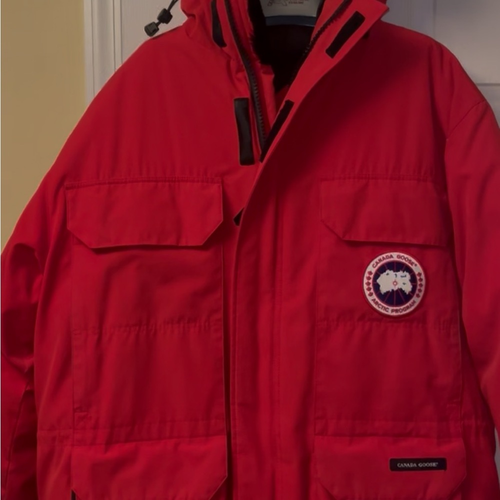 Canada Goose Men's Bold Red Performance Jacket